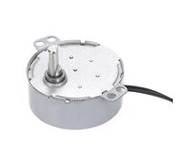 sourcing map Synchronous Motor AC220-240V 4-5RPM 50-60Hz CW 4W D Shaft Electric Motor for Microwave Oven, Fan