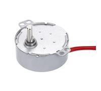 sourcing map Synchronous Motor AC24V 15-18RPM 50-60Hz CW 4W D Shaft Electric Motor for Microwave Oven, Fan