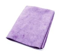 sourcing map Synthetic Chamois Car Cleaning Cham Towel Purple 64 x 43 x 0.2cm