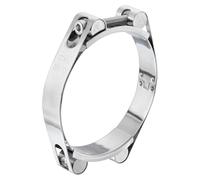 sourcing map T-Bolt Hose Clamp, 304 Stainless Steel Intake Soft Hose, Clamp Range 100-110mm for 4.33" Hose ID, T-Clamps for Automotive, Intercooler, Radiator, Silver