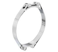 sourcing map T-Bolt Hose Clamp, 304 Stainless Steel Intake Soft Hose, Clamp Range 150-160mm for 6.3" Hose ID, T-Clamps for Automotive, Intercooler, Radiator, Silver