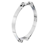 sourcing map T-Bolt Hose Clamp, 304 Stainless Steel Intake Soft Hose, Clamp Range 170-180mm for 7.09" Hose ID, T-Clamps for Automotive, Intercooler, Radiator, Silver