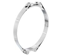 sourcing map T-Bolt Hose Clamp, 304 Stainless Steel Intake Soft Hose, Clamp Range 180-190mm for 7.48" Hose ID, T-Clamps for Automotive, Intercooler, Radiator, Silver