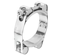 sourcing map T-Bolt Hose Clamp, 304 Stainless Steel Intake Soft Hose, Clamp Range 65-75mm for 2.95" Hose ID, T-Clamps for Automotive, Intercooler, Radiator, Silver