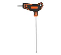 sourcing map T-Handle Ball End Hex Key Wrench 3mm Metric S2 Steel Long Arm T-Key Inner Hexagon Spanner Repairing Tool for Home Auto Maintenance Bike Motorcycle Repair