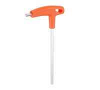 sourcing map T-Handle Hex Key Wrench 6mm Metric CR-V T-Key Inner Hexagon Wrenches Spanner Repair Tool for Automotive Household Maintenance, Orange