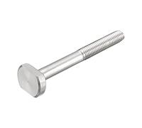 sourcing map T-Slot Bolts, 1pcs M10x90mm T Slot Drop-in Stud Sliding Bolts 304 Stainless Steel T Shape Screws for T Track