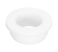 sourcing map T Type Rubber Grommet Mount Dia 34.8mm ID 24mm Seal Protection Flexible Hole Plugs for Cable Pipe White