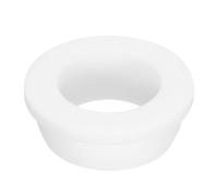 sourcing map T Type Rubber Grommet Mount Dia 37.6mm ID 26.5mm Seal Protection Flexible Hole Plugs for Cable Pipe White