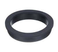 sourcing map T Type Rubber Grommet Mount Dia 76.3mm ID 65mm Seal Protection Flexible Hole Plugs for Cable Pipe Black