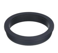 sourcing map T Type Rubber Grommet Mount Dia 93.6mm ID 82mm Seal Protection Flexible Hole Plugs for Cable Pipe Black