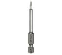 sourcing map T10 Torx Head Screwdriver Bit 1/4" Hex Shank 2.6" (65mm) Long Magnetic No Hole Tip Tamper Proof 6 Point Star Screw Driver Drill Bits S2 Steel Industrial Power Screwdrivers