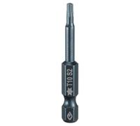 sourcing map T10 Torx Screwdriver Bit 1/4" Hex Shank 2" Long S2 Steel Magnetic 6 Point Screw Driver Bits Industrial Grade Tamper Proof Star Drill Bits with Hole Torx Head