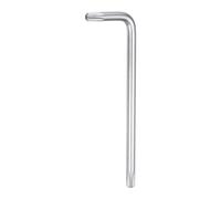 sourcing map T15 Tamper Proof Torx Star Key Bit Wrench 2.32" L-Shaped 6 Points Wrenches Chrome-Vanadium Steel Hand Tool for Automotive/Home Repairs
