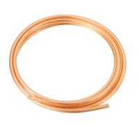 sourcing map T2 Copper Tubing 0.2" ID x 5/16" OD x 10Ft, 99% Pure Copper Refrigeration Tube Seamless Flexible Coil Pipe for HVAC System, Air Conditioning, Refrigerator, Industry, DIY