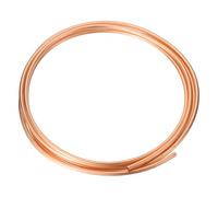sourcing map T2 Copper Tubing 0.23" ID x 3/8" OD x 16.4Ft, 99% Pure Copper Refrigeration Tube Seamless Flexible Coil Pipe for HVAC System, Air Conditioning, Refrigerator, Industry, DIY