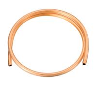 sourcing map T2 Copper Tubing 0.31" ID x 15/32" OD x 3.28Ft, 99% Pure Copper Refrigeration Tube Seamless Flexible Coil Pipe for HVAC System, Air Conditioning, Refrigerator, Industry, DIY