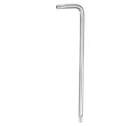 sourcing map T25 Tamper Proof Torx Star Key Bit Wrench 4.37" Long Arm L-Shaped 6 Points Wrenches Chrome-Vanadium Steel Hand Tool for Automotive/Home Repairs