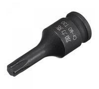 sourcing map T30 Impact Torx Bit Socket, 1/4" Square Drive 35mm Length CR-MO Metric Sizes