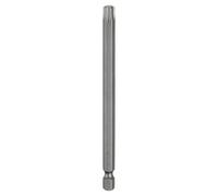 sourcing map T40 Torx Head Screwdriver Bit 1/4" Hex Shank 4.3" (110mm) Long Magnetic No Hole Tip Tamper Proof 6 Point Star Screw Driver Drill Bits S2 Steel Industrial Power Screwdrivers