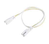sourcing map T5 T8 LED Tube Connector Cable 50CM Female to Female Double End Extension Cord for LED Integrated Light Tube, Pack of 6