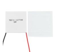 sourcing map TEC1-12708 Semiconductor Refrigeration Tablets 15.8V 8A 70W Heatsink Thermoelectric Cooler Cooling Plate Module 40x40mm