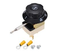 sourcing map Temperature Control Switch 250V, 32A 50-300°C Capillary Thermostat Temperature Control Switch for Ovens Fryers Refrigerator Heaters