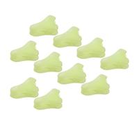 sourcing map Tent Rope Buckle Tensioner, Large Triangle Cord Adjuster for Camping Hiking Backpacking Travel, Fluorescent Green Pack of 20