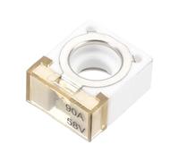 sourcing map Terminal Fuse, 90A Terminal Block Fuse, 58V DC Marine Rated Battery Fuse and Terminal Block, for the Circuit Protection of Automobiles RVs Cranes Ships Charging