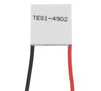 sourcing map TES1-4902 Semiconductor Refrigeration Tablets 6V 2A 6.5W Heatsink Thermoelectric Cooler Cooling Plate Module 20x20mm