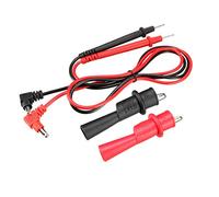 sourcing map Test Leads, Digital Multimeter Probes Tester Electric Test Probe with Alligator Clips 10A 1000V 4-in-1 Set