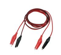 sourcing map Test Leads Set with Alligator Clips, 36.2" Dual Ended Crocodile Wire Test Flexible Cable with Clamps, Home Insulation Cover Double Side Tester Wire for Electrical Testing
