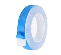sourcing map Thermal Adhesive Tape, 25m x 25mm x 0.25mm Double Sided Thermal Tapes Conductive Tape Electrically Insulated for Coolers LED Strips Heat Sink Computer CPU GPU, Blue