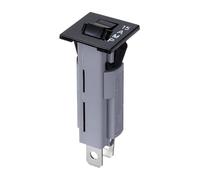 sourcing map Thermal Circuit Breakers 125/250VAC 32VDC 15A Manual Reset Electric Button Breaker Thermal Overload Protector for Electrical Equipment