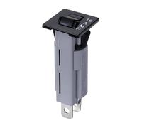 sourcing map Thermal Circuit Breakers 125/250VAC 32VDC 18A Manual Reset Electric Button Breaker Thermal Overload Protector for Electrical Equipment