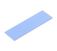 sourcing map Thermal Pad 3.6W/m.K Insulated Heat Resistant High Temperature Resistant Silicone Cooling Pads 70x22x1mm for Laptop Computer Radiator, Blue