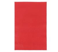 sourcing map Thick Full Grain Leather Sheet, 23.6 x 15.8 Inch Natural Cow Leather 1.5-1.8 mm Fabric Pieces for DIY Craft Furniture Office Belts Notebook Covers,Bright Red