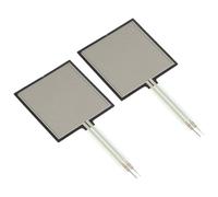 sourcing map Thin Film Pressure Sensor, 120g-10kg Force Sensing Resistor, FSR406-LT Stress Test Sensor Pad, 40 x 40mm / 1.57 x 1.57in, High Accuracy for Industrial Precise Instruments, 2 Pcs