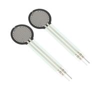 sourcing map Thin Film Pressure Sensor, 20g-10Kg Force Sensing Resistor, FSR402-LT Stress Test Sensor Pad, Dia. 14.7mm / 0.58in, High Accuracy for Industrial Precise Instruments, 2 Pcs