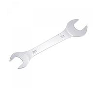 sourcing map Thin Open End Wrench, 20mm x 21mm Metric Mirror-Chrome Plated High Carbon Steel, for Household Maintenance and General Repairs