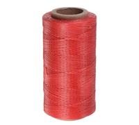 sourcing map Thread for Sewing Upholstery Thread 284 Yards 260m Waxed Polyester Thread Wear-Resistant Anti-Stretch Embroidery Thread Cord String Cotton Thread for Quilting Leather, Red
