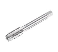 sourcing map Thread Milling Threading Tap 7/16"-20 UNF, Left Hand Machine HSS (High Speed Steel) 6542 Uncoated 4 Straight Flutes 2B Tolerance Grade
