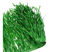 sourcing map Tiki Straw Roof 118" x 24" Mexican Artificial Palm Straw Rolls Hut Grass Skirting Roof for Garden Patio Tiki Bars Fence Party Decoration, Twisted Vine Apple Green