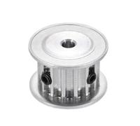 sourcing map Timing Belt Pulley, 5M 16 Teeth 5mm 3/16" Bore Aluminum Alloy Synchronous Wheel Pulley Gears for 3D Printers CNC Machines Industry, Silver