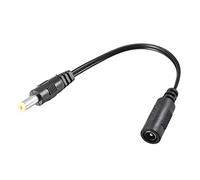 sourcing map Tip Adapter Connector Converter 5.5x2.1mm to 4.8x1.7mm 1A 15cm DC Power Connect