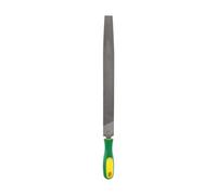 sourcing map Tip Medium Cut File 12" Double Cut Teeth High Carbon Steel Hand Rasp File with Plastic Handle for Metal Wood Deburring Removing