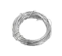 sourcing map Titanium Wire, 10 Feet x 0.6mm 23 Gauge TA1 Pure Titanium Soft Welding Round Metal Craft Wire for Jewelry Crafts Making Soldering Electric Power (Silver Tone)