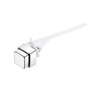 sourcing map Toilet Flush Lever Handle, Push Button Toilet Tank Handle Replacement Universal Side Mount Toilet Trip Lever, Plastic Lever