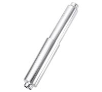 sourcing map Toilet Paper Roll Holder, Plastic Spring Loaded Roller Rod Spindle Toilet Tissue Holder Replacement Rod for Bathroom Washroom, Silver