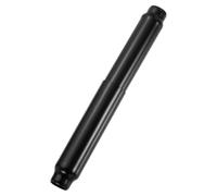 sourcing map Toilet Paper Roll Holder, Stainless Steel Spring Loaded Roller Rod Spindle Toilet Tissue Holder Replacement Rod for Bathroom Washroom, Black